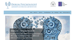 Desktop Screenshot of dublinpsychologist.com